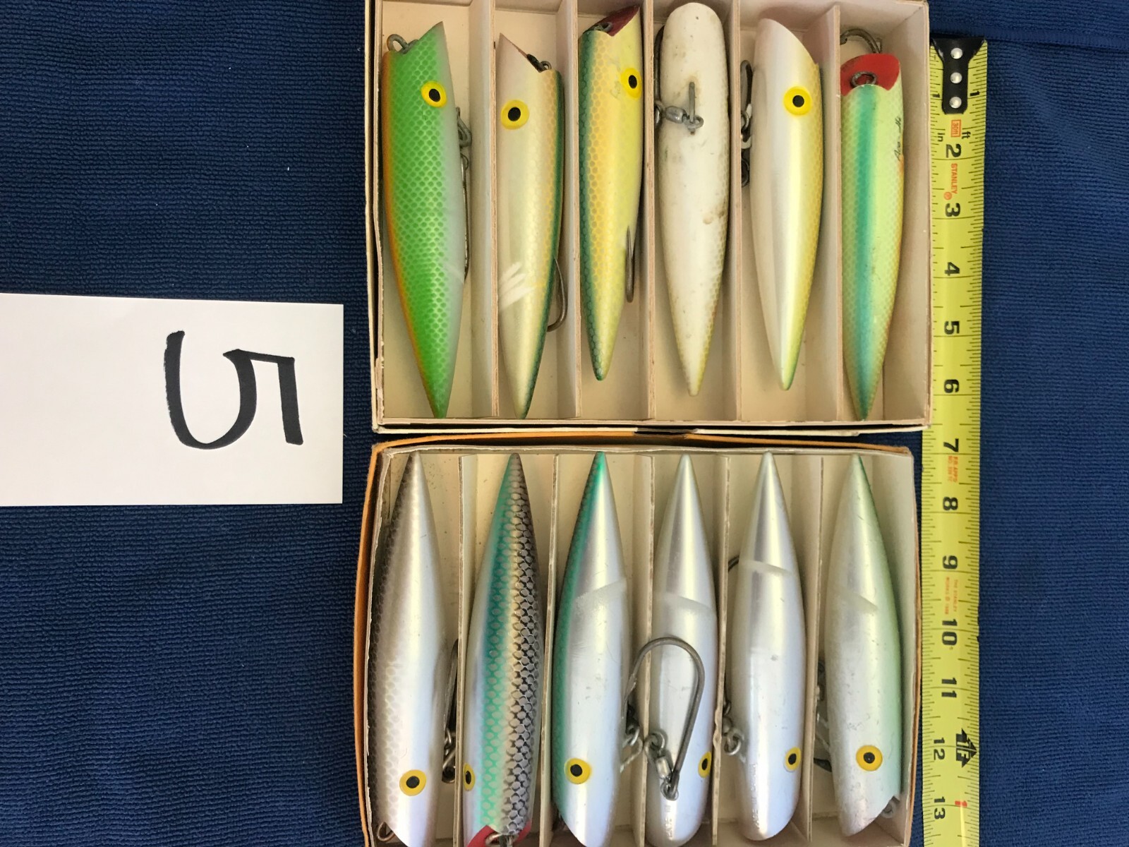 12 Vintage Luhr Jensen J Plugs Salmon/Trout Fishing Trolling 6” - Image 7