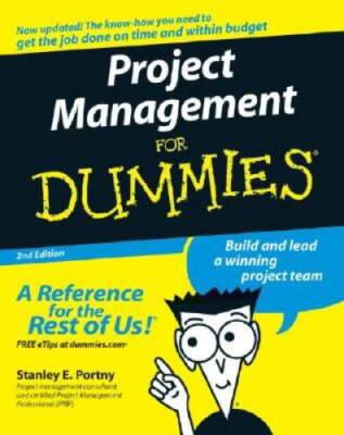 Project Management For Dummies - Paperback By Portny, Stanley E. - GOOD