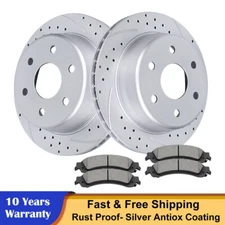 330mm Rear Disc Rotor Brake Pads Fit Chevy Tahoe Silverado Avalanche Sierra 1500
