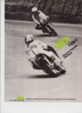 advertising Pubblicità STIVALI MOTO SIDI '74 G.AGOSTINI-P. READ  MOTOSPORT EPOCA