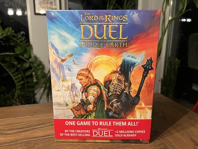 The Lord of the Rings: Duel for Middle-Earth Board Game - New in Shrink!
