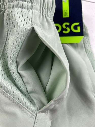 Dsg Youth Woven Training Shorts Boys Size 2XS (4-5) Everyday, Mint Green NWT - Picture 4 of 7