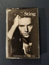 Sting Nothing Like The Sun Album Cassette