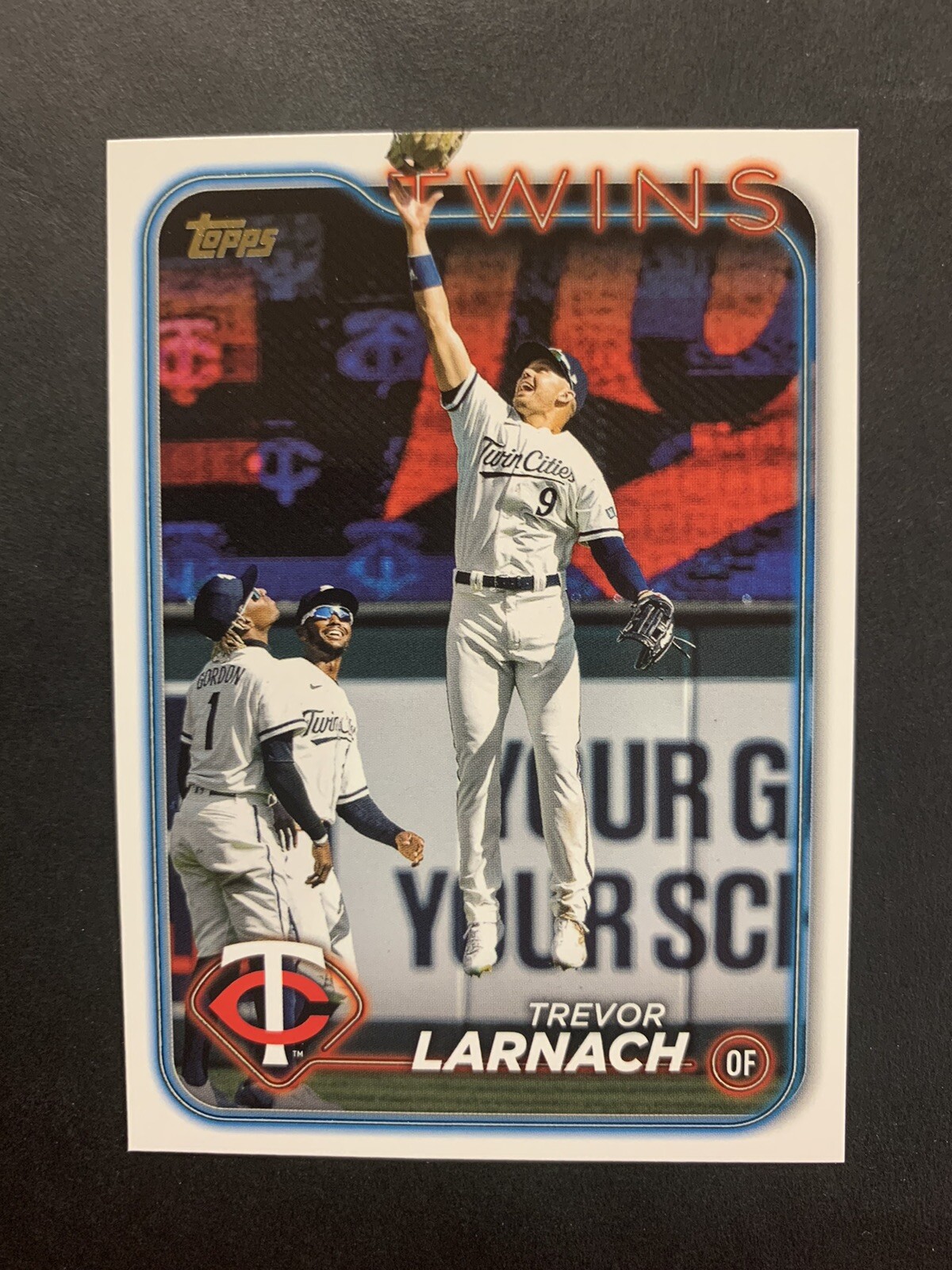 Trevor Larnach 2024 Topps Series 2 Golden Mirror Image Variation SSP #568