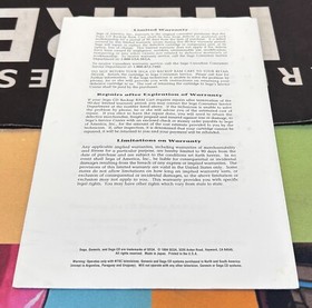 SEGA CD RAM CART Backup - In Box with Manual - TESTED