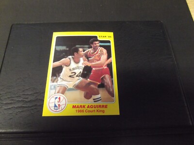 1985-86 Star Court Kings Set-Break # 1 MARK AGUIRRE MAVS NM-MT+