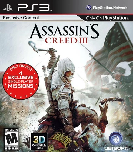 Assassin's Creed III 3 Playstation 3 Game PS3
