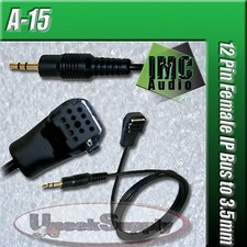 PIONEER 3.5MM AUX INPUT AUDIO CABLE MP3 iPOD CD-RB10 CD-RB20 iB100 iP-BUS 12-PIN