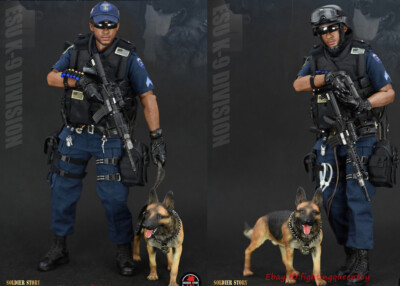 Soldier Story SS101 1/6 New York police ESU K-9 Division With