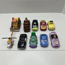 Disney Pixar Cars Lot Of 10 1:55 Toys