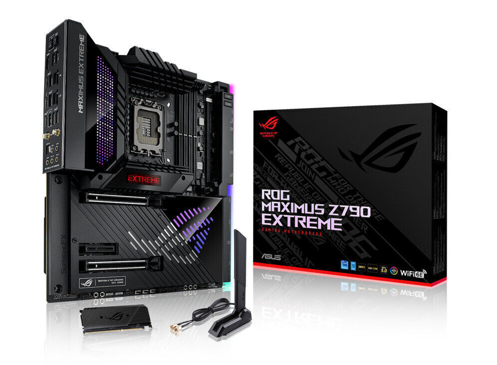 え*る様 Intel i9 13900K + ROG MAXIMUS Z790 In Stock* ASUS ROG Maximus Z790 Extreme WiFi 6E LGA 1700
