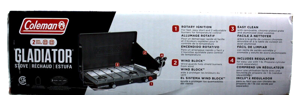 Gas Stove 1878429 COLEMAN GLADIATOR BURNER STOVE 109 99 Costco