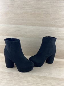 call it spring black ankle boots