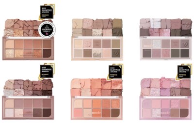 MUDE Shawl Moment Eyeshadow Palette 6Colors Soft Mix&Match