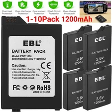 For Sony PSP Slim 2000 3000 2001 Rechargeable Replacement Battery Pack 1200mAh