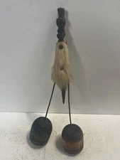 - Vintage Folk Art Primative Toy African Tribal Wooden Hand Carved Sculpture