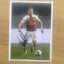 Julio Pleguezuelo Arsenal Hand Signed 7x5 bordered photo Autograph