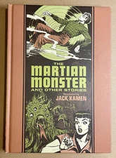 THE MARTIAN MONSTER HC Jack Kamen 2019 FB EC Artists Library new, unread