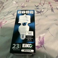 23w Eiko Sp23/41k Medium Base 49326 Lamp Bulb