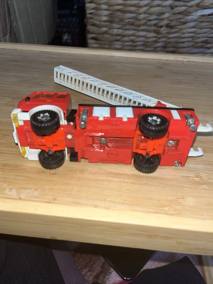 REPARACIONES Coche de Juguete Vintage Siku W. Alemania #2819 DL30 2232 Mercedes Bomberos #37 Foto 4 de 4