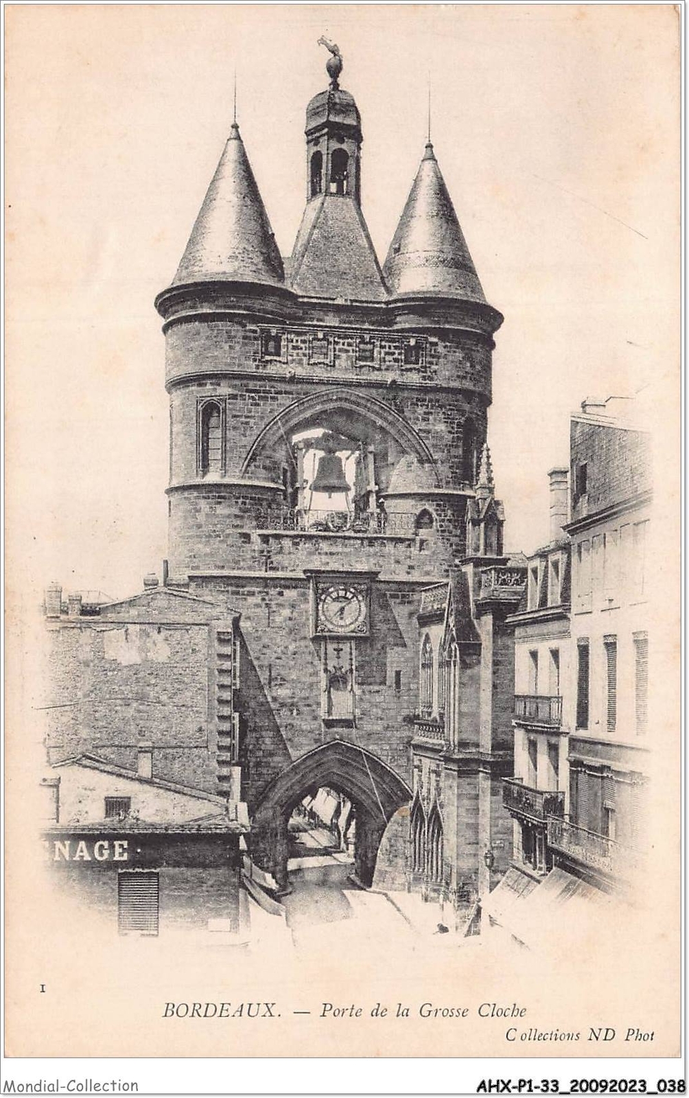 AHXP1-33-0020 - Burdeos - Puerta de La Gran Campana