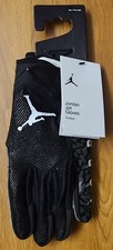 Jordan Jet 7.0 Football Receiver Gloves 2XL XXL Black White J1007130-091 NWT