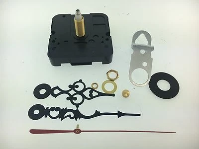 Takane Quartz Battery Clock Movement with Hands 1" Shaft fits 5/8" Dial USA