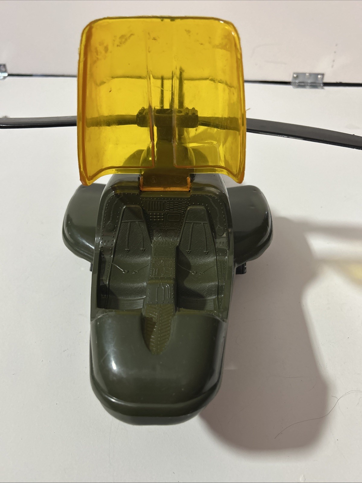 1990s American Plastic Toys Inc. Army/Military Style Helicopter RARE