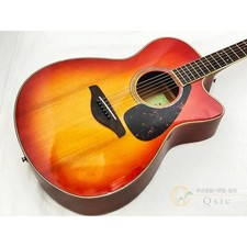 Chitarra elettrica acustica YAMAHA FSX825C usata con custodia morbida dal Giappone