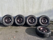 5x Vw Touareg Wheels 5x120 With Mud Terrain Tyres Maxxis Bighorn 265/65 17