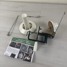 Large Metal Yarn Ball Winder - 10 oz Capacity for Fiber, Wool, String