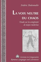 FréDéRic Fladenmuller | La Voix Neutre Du Chaos | Buch | FranzöSisch (2010)