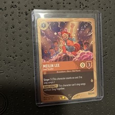 Disney Lorcana Meilin Lee - Losing Control 10/P4 Epic Foil Attack Of The Vine