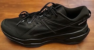 $169 Anta Mens 13 Saker 2 Trail Running Shoes Black Cushioned Anti Silp