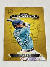 2021 Diamond Kings Baseball Debut Diamond Kings - Evan White - Seattle Mariners