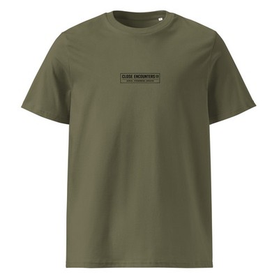 Alien Van organic ribbed neck t-shirt - Close Encounters Co