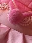 Sanrio Kuromi Pink Monochrome Plush 12” Doll NWT + Ice Cream Surprise Keychain — photo 10