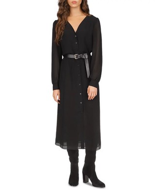 MICHAEL Michael Kors Georgette Shirt Dress Size S MSRP $185 | eBay
