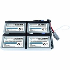 eReplacements replacement battery cartridge APCRBC157-ER for various APC BackUPS