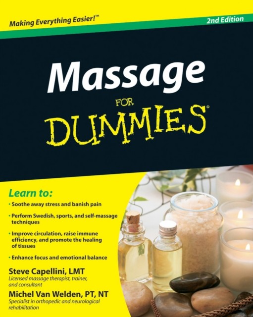 Massage For Dummies by Michel Van Welden (Paperback Book) - Image 5