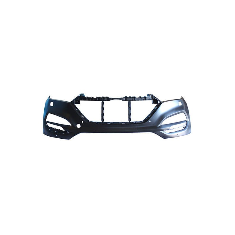 Pare-choc avant pour Hyundai Tucson 2 phase 2 avec trous radars et lave-phares à peindre