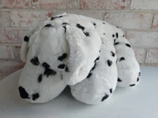 Commonwealth Dalmatian Puppy Dog Plush Stuffed Animal White Black Spots