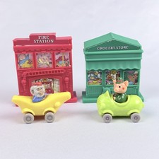 Vintage McDonald's 1995 The Busy World of Richard Scarry some wear Pig Monkey