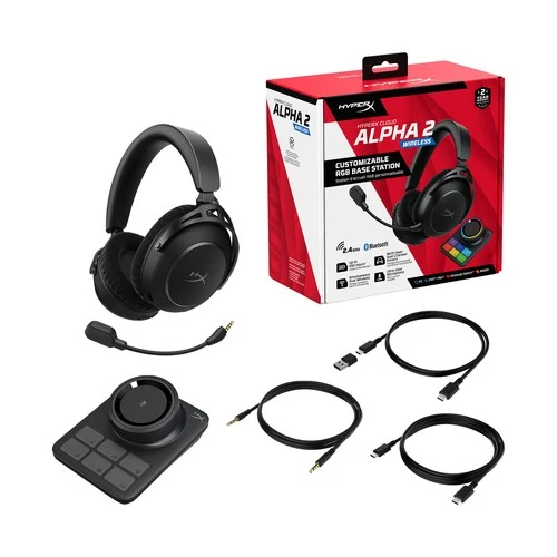 HyperX Cloud Alpha 2 - Wireless Gaming Headset deal from eBay