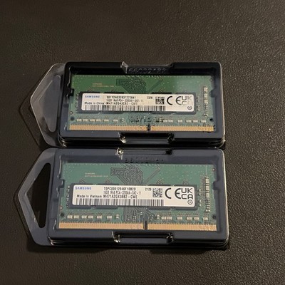 Samsung 32GB DDR4 SO-DIMM (2x 16GB), PC4-3200AA (DDR4-3200), M471A2G43BB2-CWE
