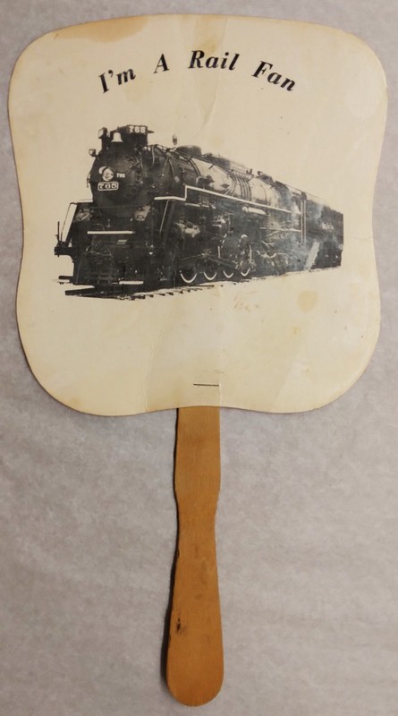 Vintage Hand Fan for The "765" Going to Make a run for the 250th