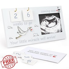 CypherX Baby Sonogram Picture Frame Ultrasound Photo Pregnancy Gift