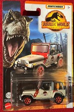 MATCHBOX JURASSIC WORLD DOMINION '93 JEEP WRANGLER 18. SEE COMBINED OFFERS