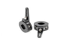 Adjustable LED Light Clamps for 1-1.5" Roll Bars - 70170,Black