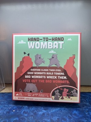 Hand-to-Hand Wombat Exploding Kittens Party Game New Sealed Fast Shipping